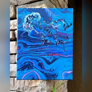 11x14 original acryic painting on canvas